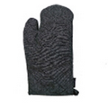 Chambray Black Oven Mitt